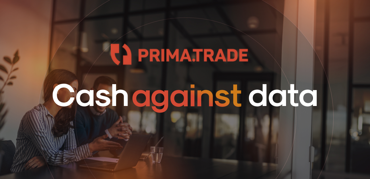 Prima Trade - Cash Against Data for Financial Supply Chains